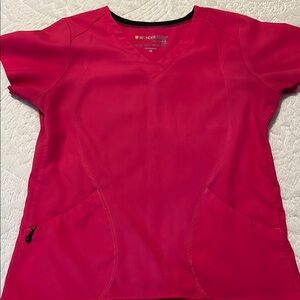 WonderWink Women's hot pink scrub set